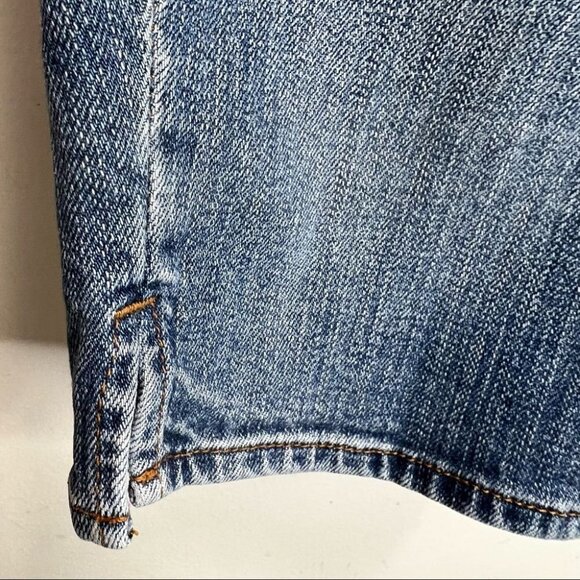 Volcom Bermuda Denim Jean Shorts  Size 7 - Picture 5 of 9